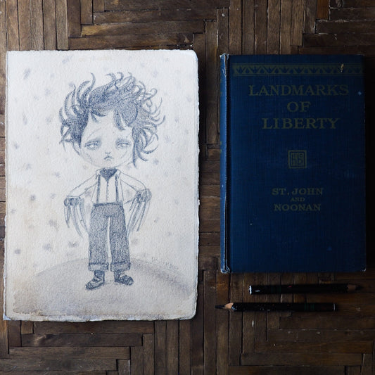 EDWARD SCISSORHANDS, Original Art by Danita Art