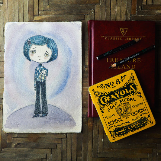 CORALINE JONES, Original Art by Danita Art