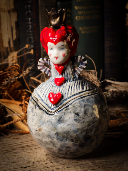 Alice in wonderland Danita Idania Salcido Art ceramic by sculpture