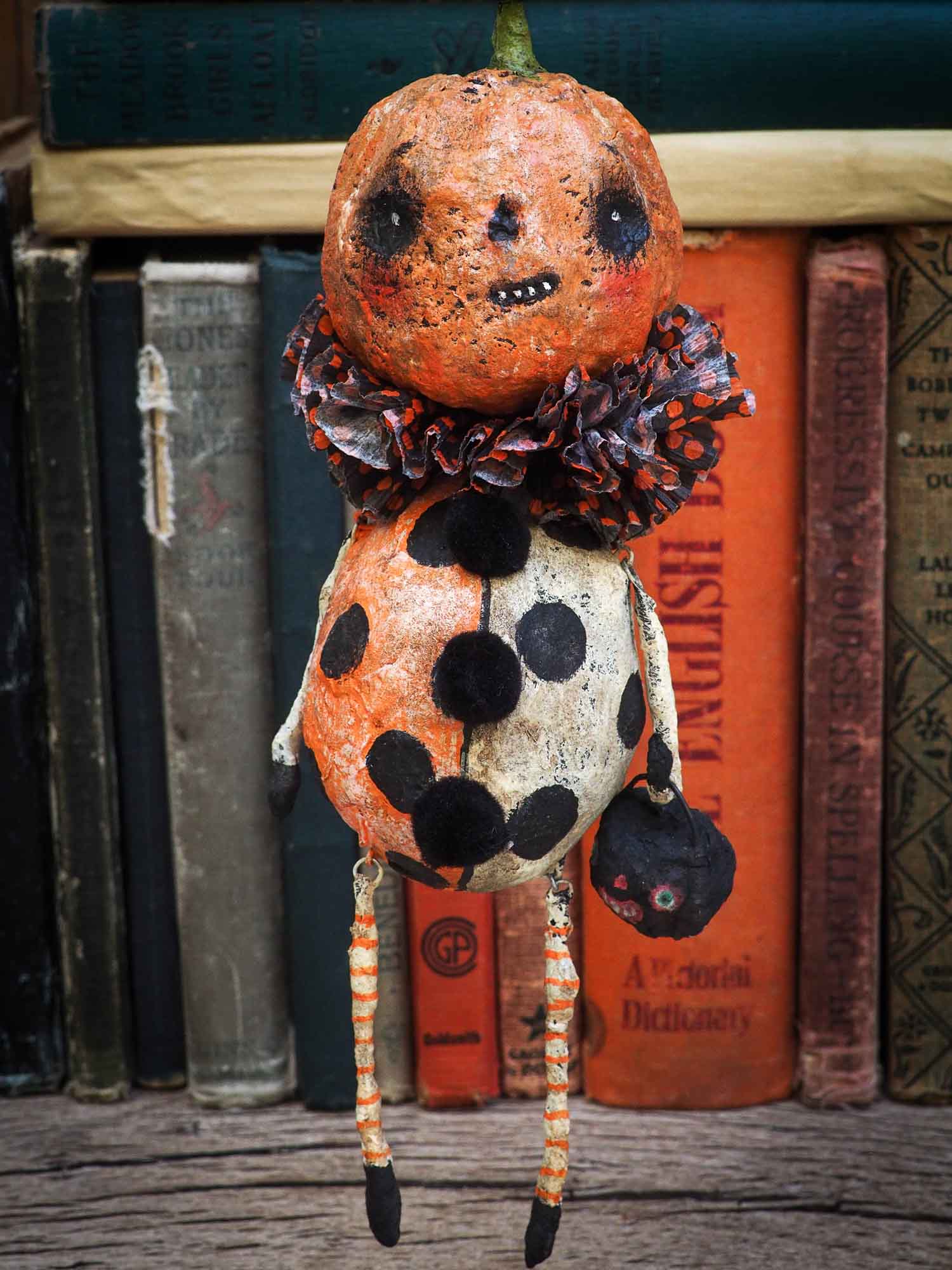 Halloween outlet pumpkin doll