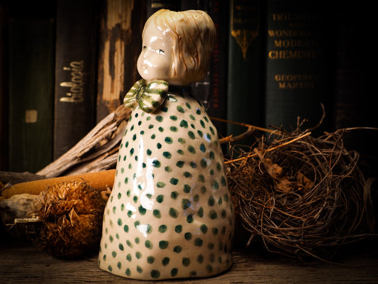 Original handmade ceramic artist brush and pencil holder by Idania Salcido, Danita Art. A unique ceramic artwork designed and hand built Idania Salcido. A beautiful handmade touch to any artist's studio with handmade glazed ceramic good for watercolors acrylics inks and oil paints. Clean with water or mineral spirits.