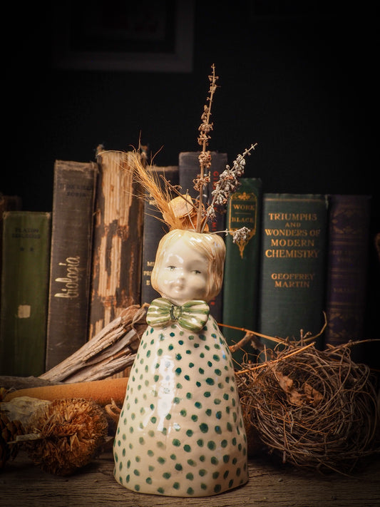 Original handmade ceramic artist brush and pencil holder by Idania Salcido, Danita Art. A unique ceramic artwork designed and hand built Idania Salcido. A beautiful handmade touch to any artist's studio with handmade glazed ceramic good for watercolors acrylics inks and oil paints. Clean with water or mineral spirits.