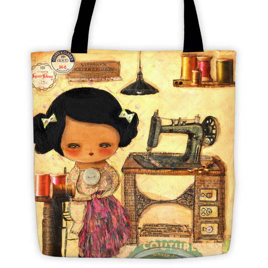 The seamstress, Home by Danita Art